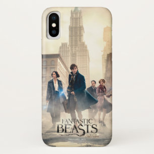 FANTASTISCHE KÄSTE UND WO SIE FINDEN SIE™ Stadt iPhone X Hülle
