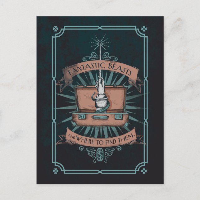 FANTASTISCHE KÄSTE UND WO SIE SIE FINDEN™ KARTE (Vorderseite)