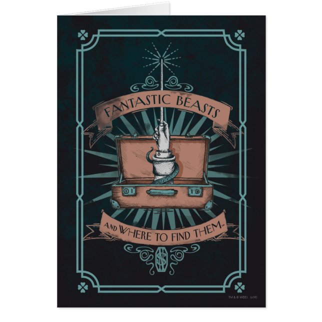 FANTASTISCHE KÄSTE UND WO SIE SIE FINDEN™ KARTE (Vorne)