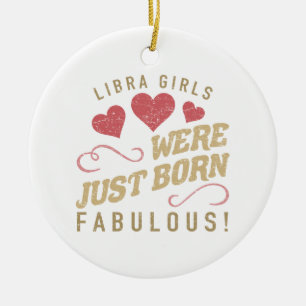 Fantastische Libra für Frauen Keramik Ornament