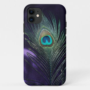 Fantastische lila Pfau-Feder Case-Mate iPhone Hülle