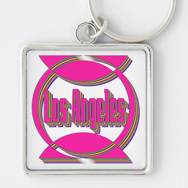 Fantastische Los Angeles 3 Schlüsselanhänger (Vorne)