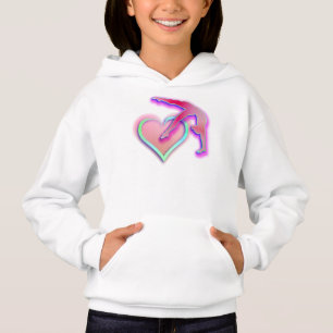 Fantastische Mädchen-Gymnastik-Shirts und Hoodie