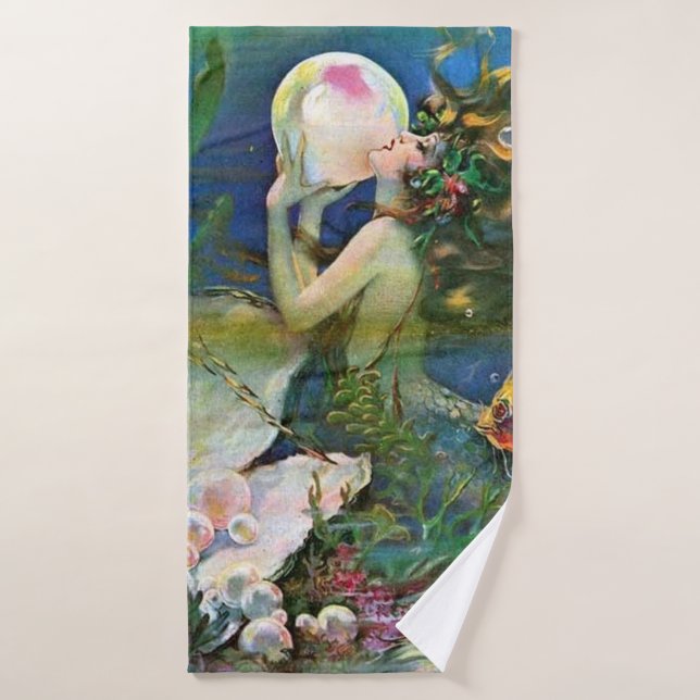 fantastische Meerjungfrau Badehandtuch (Badehandtuch)
