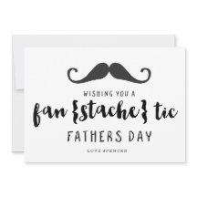 FANTASTISCHE MUSTACHE | VATER DAY CARD