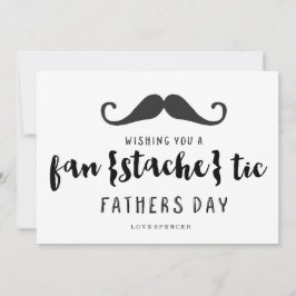 FANTASTISCHE MUSTACHE | VATER DAY CARD KARTE