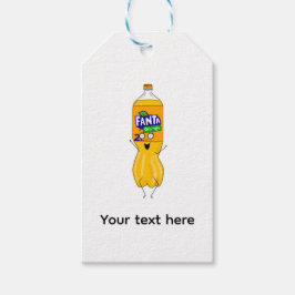 Fantastische, orange Limonade anpassen Geschenkanhänger