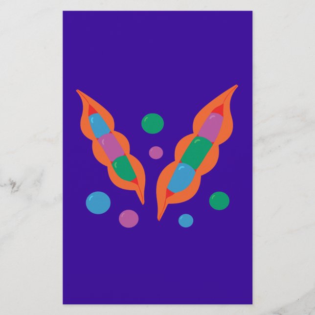 Fantastische Peapods Briefpapier (Vorderseite)