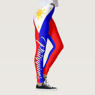 Fantastische Philippinen-Flagge Leggings
