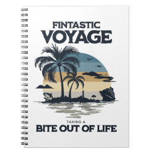 Fantastische Reise, die das Leben beißt Notizblock