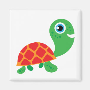 Fantastische Schildkröte Magnet