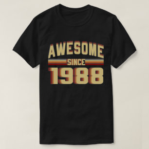 Fantastische seit 1988 Vintage 31 Jahre alte T-Shirt
