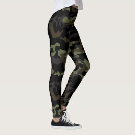 Fantastische Tarnung Drucklegging Leggings
