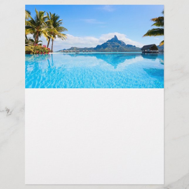 Fantastische tropische Jahreszeit Flyer (Vorne)