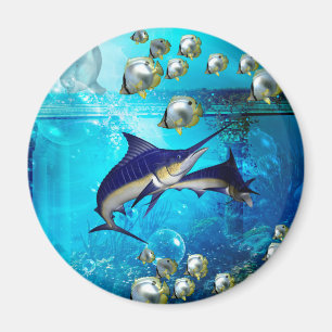 Fantastische Unterwasserwelt Magnet