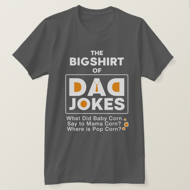 Fantastische Vater Jokes Design Text Typografie T-Shirt (Design vorne)