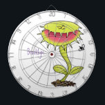 Fantastische Venus Fliegenfalle Pflanze Cartoon Dartscheibe<br><div class="desc">Für Liebhaber von Fleisch fressenden Pflanze. Dieses Design zeigt unsere lustige Venus Fliegenfalle,  gezeichnet in albernen Cartoon-Illustrationsstil.</div>