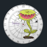 Fantastische Venus Fliegenfalle Pflanze Cartoon Dartscheibe<br><div class="desc">Für Liebhaber von Fleisch fressenden Pflanze. Dieses Design zeigt unsere lustige Venus Fliegenfalle,  gezeichnet in albernen Cartoon-Illustrationsstil.</div>