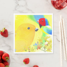 Fantastische Vögel Serviette