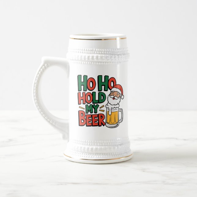 Fantastische Weihnachtsfeier Bierglas (Links)