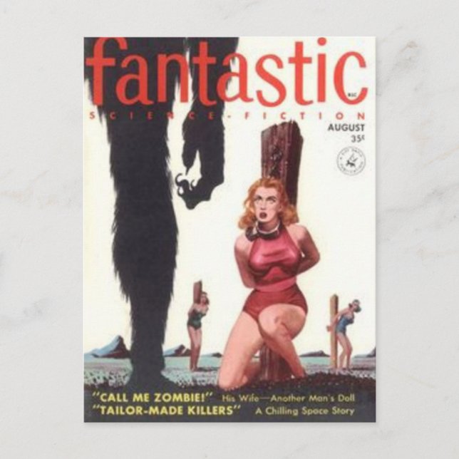 Fantastische Wissenschaft 6 Postkarte (Vorderseite)