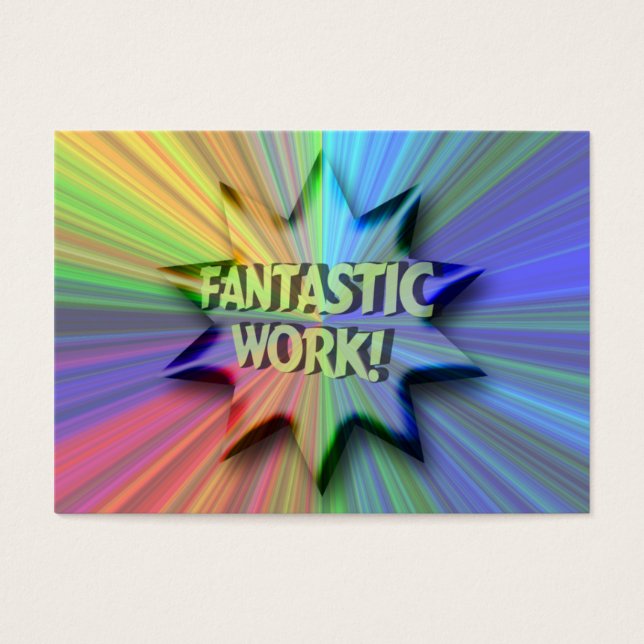 Fantastische Work ACEO Trading Card (Vorderseite)