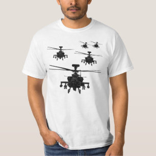 Fantastischer Apache-Hubschrauber T-Shirt