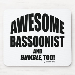 Fantastischer Bassoonist Mousepad