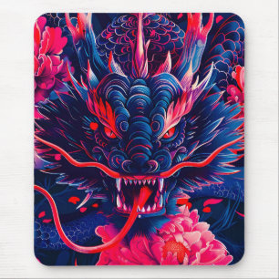 Fantastischer Blossom Fury Dragon Mousepad