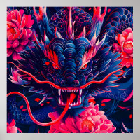 Fantastischer Blossom Fury Dragon