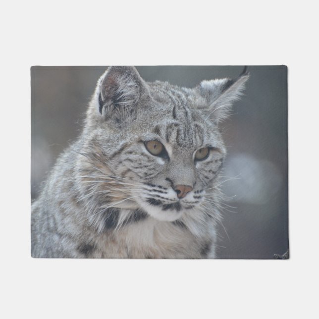 Fantastischer Bobcat Fußmatte (Vorderseite)