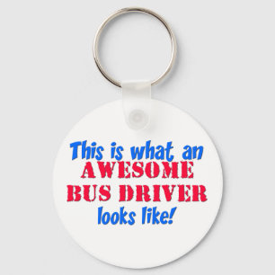 Fantastischer Bustreiber Schlüsselanhänger