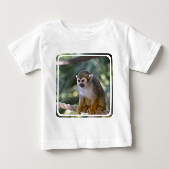Fantastischer Eichhörnchen-Affe Baby T-shirt (Vorderseite)