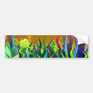 Fantastischer Frosch-Autoaufkleber Autoaufkleber