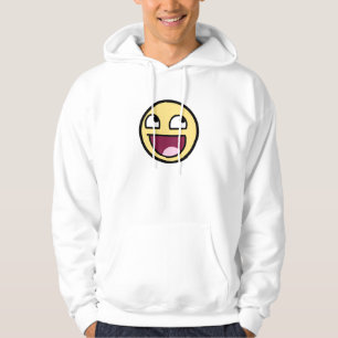 Fantastischer Gesichts-WeißHoodie Hoodie