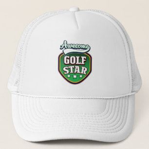 Fantastischer Golfstar  Truckerkappe