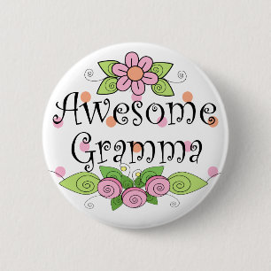 Fantastischer Gramma T - Shirt Button