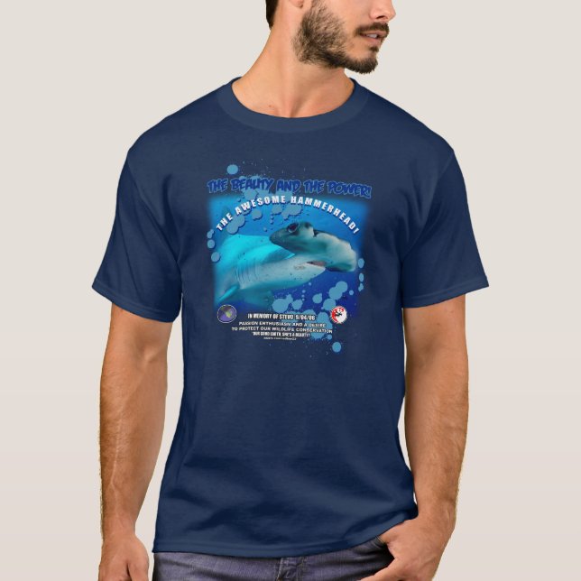 FANTASTISCHER HAMMERHAI T-Shirt (Vorderseite)