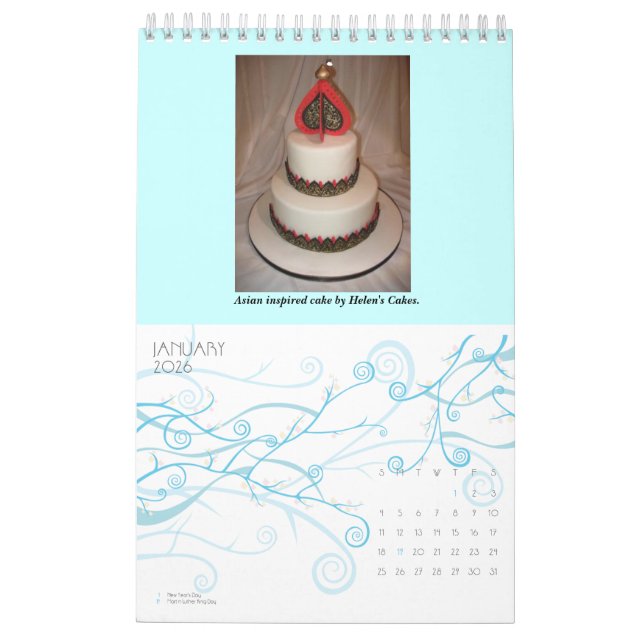 Fantastischer Kalender der Kuchen-2010 (Jan 2026)