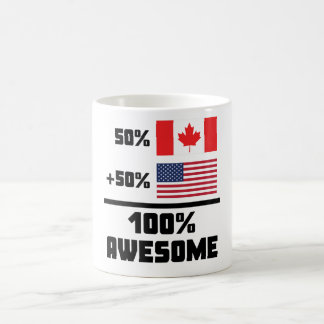 Fantastischer kanadischer Amerikaner Tasse