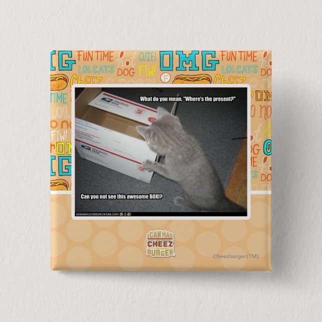 Fantastischer Kasten Button (Vorderseite)