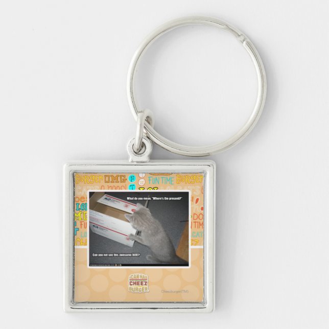 Fantastischer Kasten Schlüsselanhänger (Vorne)