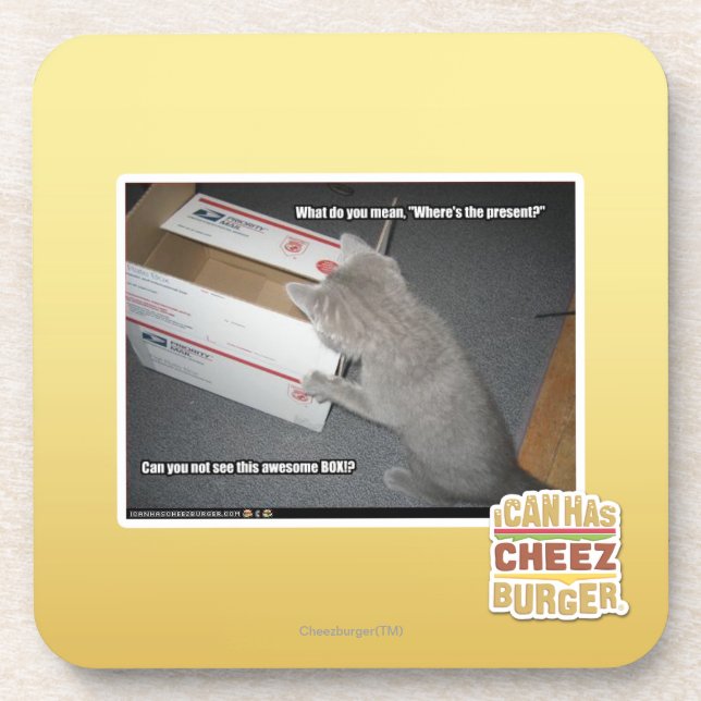 Fantastischer Kasten Untersetzer (Vorderseite)