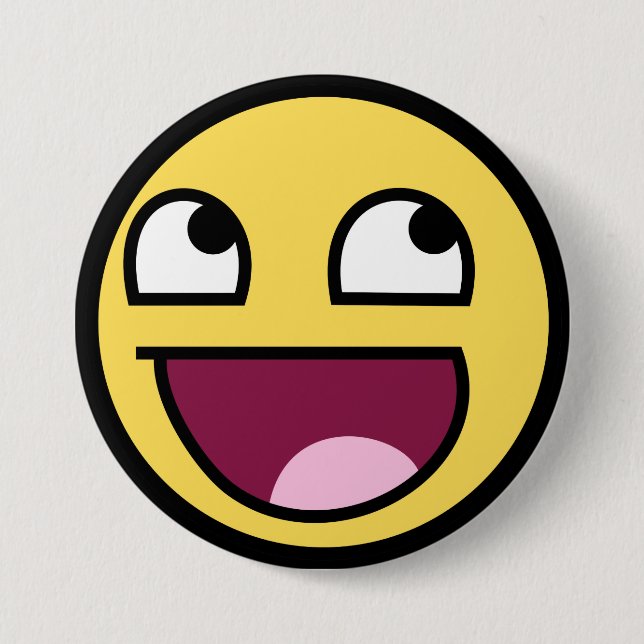 fantastischer Knopf Button (Vorderseite)