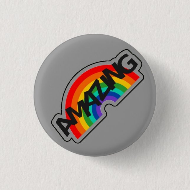 Fantastischer Knopf Button (Vorderseite)