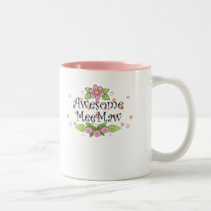 Fantastischer MeeMaw T - Shirt Zweifarbige Tasse