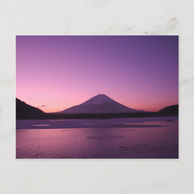 Fantastischer Mt.Fuji Postkarte (Vorderseite)