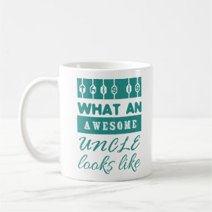 Fantastischer Onkel Funny Onkel Quote Gift für Kaffeetasse