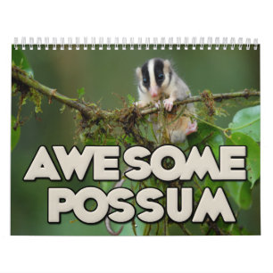 Fantastischer Opossum-Wandkalender Kalender