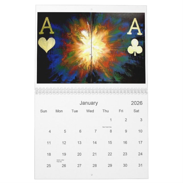 Fantastischer Poker-Kunst-Dekor-Kalender 2007 - Kalender (Jan 2026)